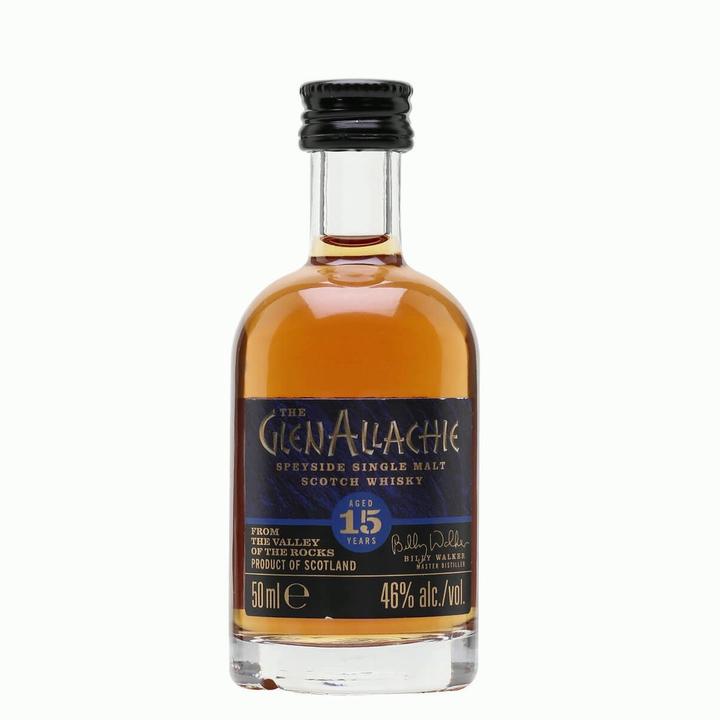 Glenallachie 15 Year Old Single Malt 5cl Miniature - The Whisky Stock