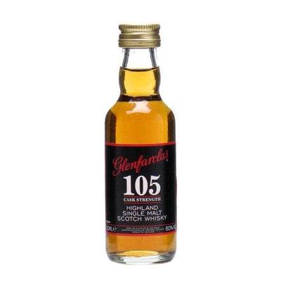Glenfarclas 105 Cask Strength Single Malt Scotch Whisky 5cl Miniature - The Whisky Stock