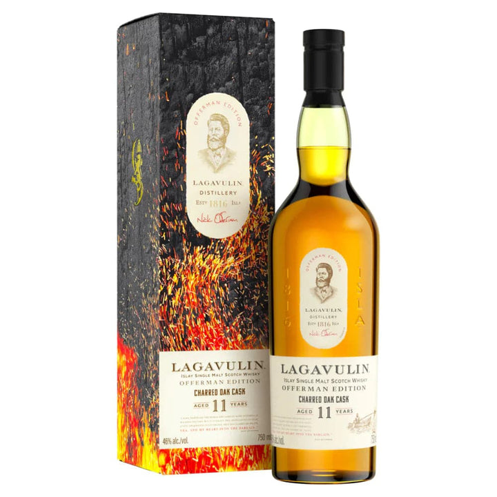 Lagavulin 11 Year Old Offerman Edition Charred Oak - The Whisky Stock
