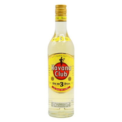 Havana Club 3 Year Old White Cuban Rum - The Whisky Stock
