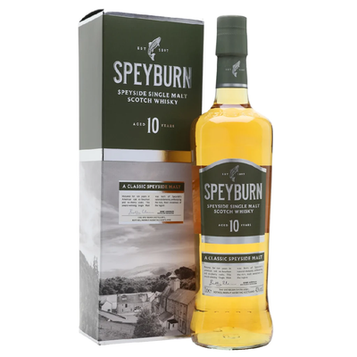 Speyburn 10 Year Old Single Malt Scotch Whisky - The Whisky Stock