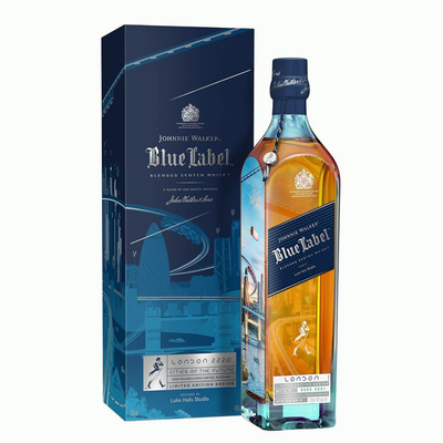 Johnnie Walker Blue Label Cities Of The Future London 2220 - The Whisky Stock