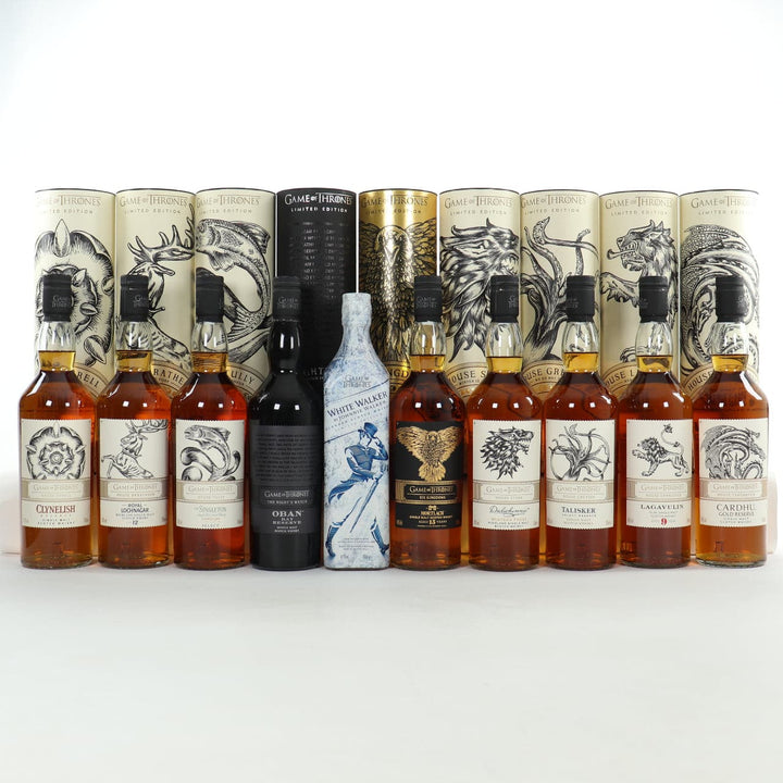 Game of Thrones Limited Edition Collection 10x70cl - The Whisky Stock