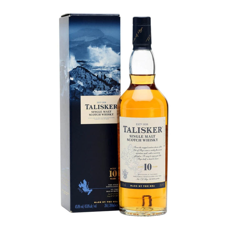 Talisker 10 Year Old Single Malt Whisky 20cl - The Whisky Stock