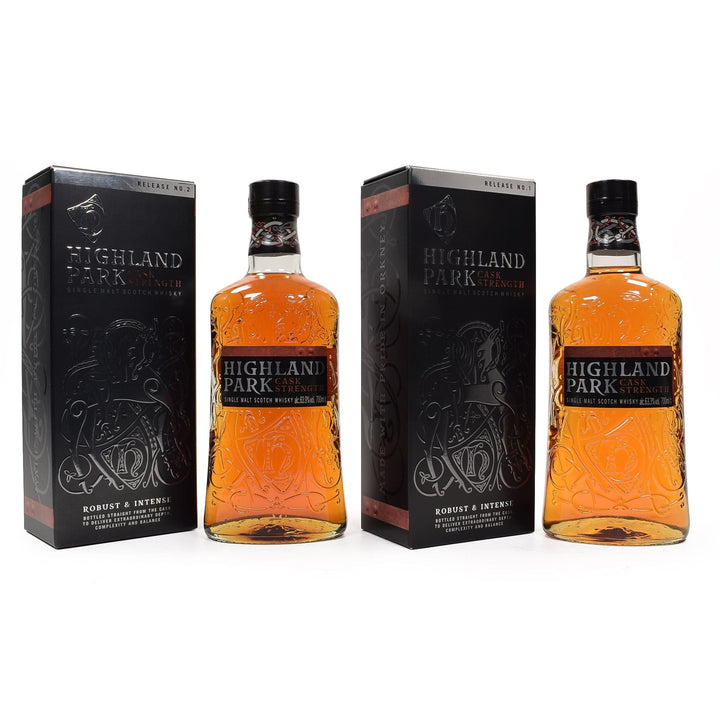Highland Park Cask Strength Release No.1 & 2 - The Whisky Stock