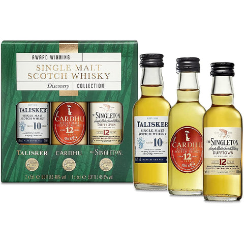 Cardhu, Singleton & Talisker