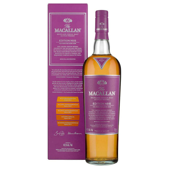 Macallan Edition No. 5 Single Malt Limited Edition - The Whisky Stock