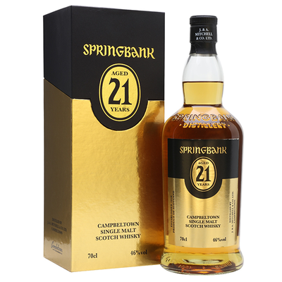 Springbank 21 Year Old 2021 Release - The Whisky Stock