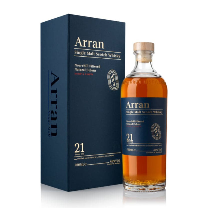 Arran 21 Year Old Single Malt Scotch Whisky - The Whisky Stock
