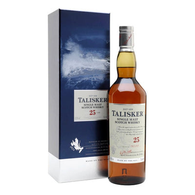 Talisker 25 Year Old 2020 Single Malt Scotch Whisky - The Whisky Stock