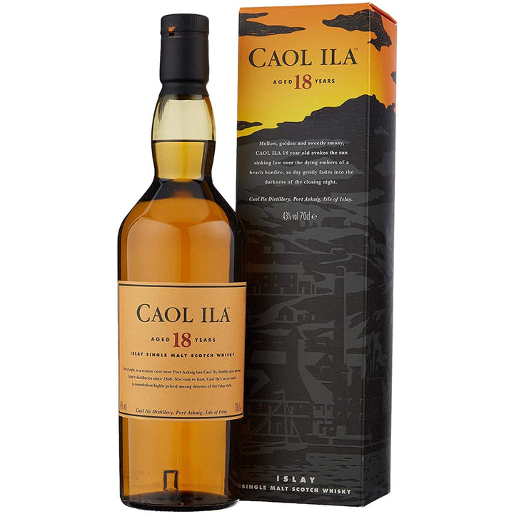 Caol Ila 18 Year Old Single Malt Scotch Whisky - The Whisky Stock