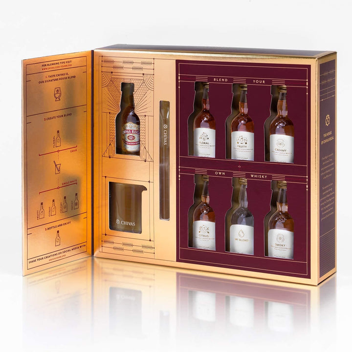 Chivas Regal Whisky Blending Kit 6 x 5cl - The Whisky Stock