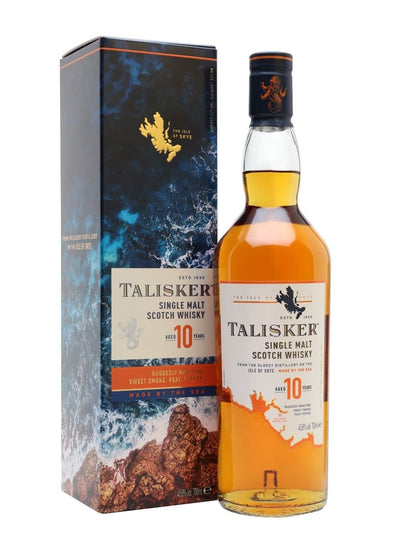Talisker 10 Year Old Single Malt Scotch Whisky - The Whisky Stock