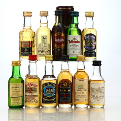 Highland Single Malt Miniature 11 x 5cl - The Whisky Stock