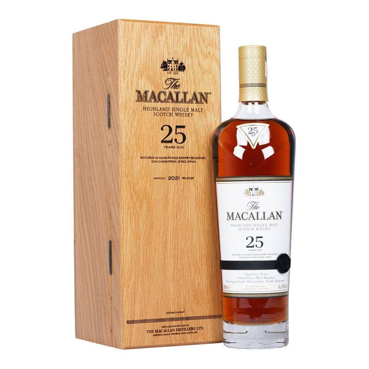 Macallan 25 Year Old Sherry Oak - 2021 Release - The Whisky Stock