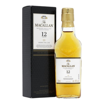 Macallan 12 Year Old Sherry Oak 5cl Miniature - The Whisky Stock