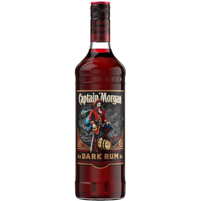 Captain Morgan Dark Rum - The Whisky Stock