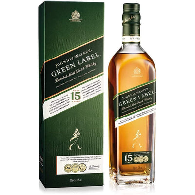 Johnnie Walker Green Label 15 Year Old - The Whisky Stock