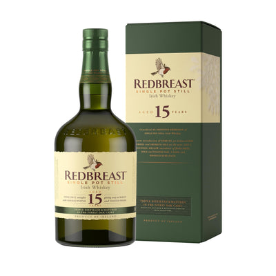 Redbreast 15 Year Old Single Pot Still Irish Whiskey - The Whisky Stock