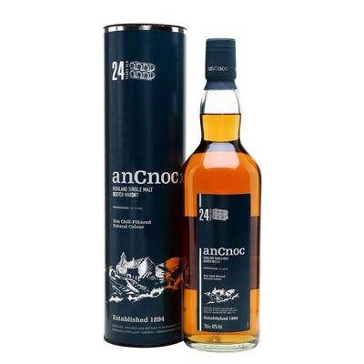 AnCnoc 24 Year Old Single Malt Scotch Whisky - The Whisky Stock