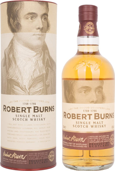 Arran Robert Burns Single Malt Whisky - The Whisky Stock