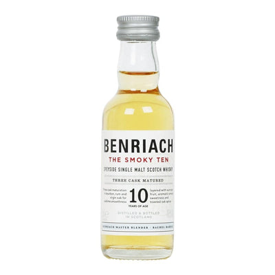 Benriach Smoky 10 Year Old 5cl Miniature - The Whisky Stock