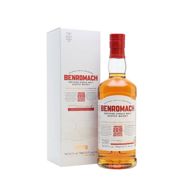 Benromach Cask Strength Vintage 2010 Batch 1 - The Whisky Stock