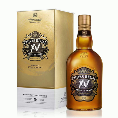 Chivas Regal XV 15 Year Old Blended Scotch Whisky - The Whisky Stock