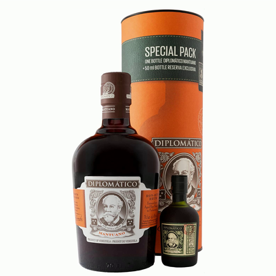 Diplomatico Mantuano with Reserva Exclusiva Mini Pack - The Whisky Stock