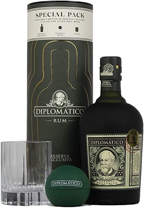 Diplomatico Reserva Exclusiva Rum Glass & Ice Mould Gift Set - The Whisky Stock