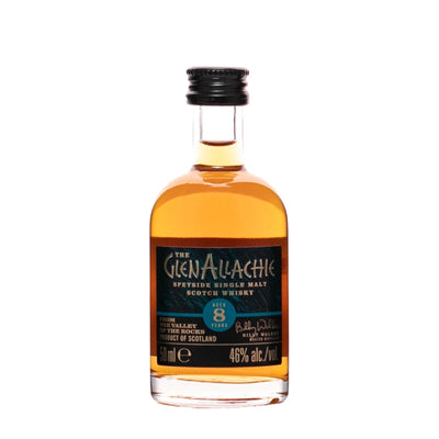 GlenAllachie 8 Year Old 5cl Miniature - The Whisky Stock