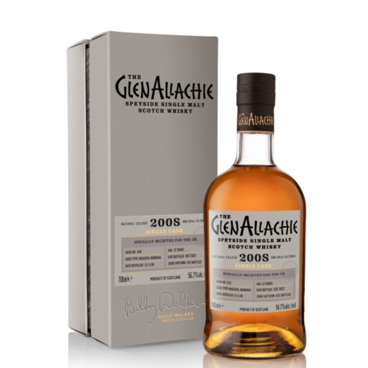 GlenAllachie 2008 13 Year Old Moscatel Barrique Single Cask 