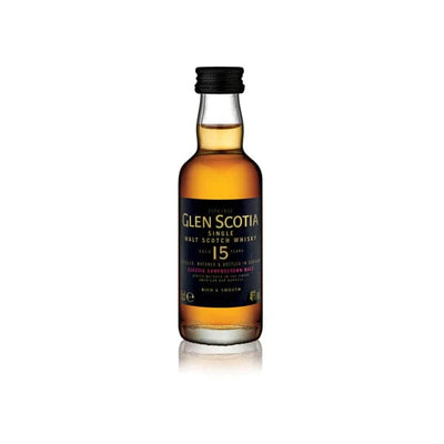 Glen Scotia 15 Year Old 5cl Miniature - The Whisky Stock