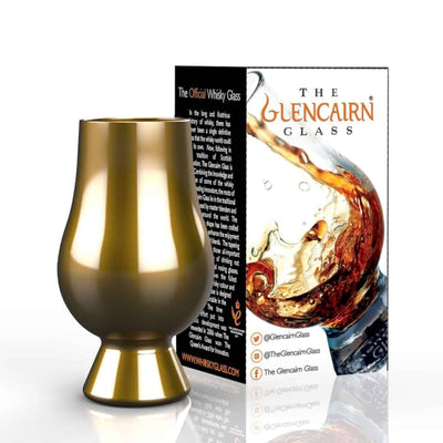 Gold Glencairn Whisky Tasting Glass - The Whisky Stock