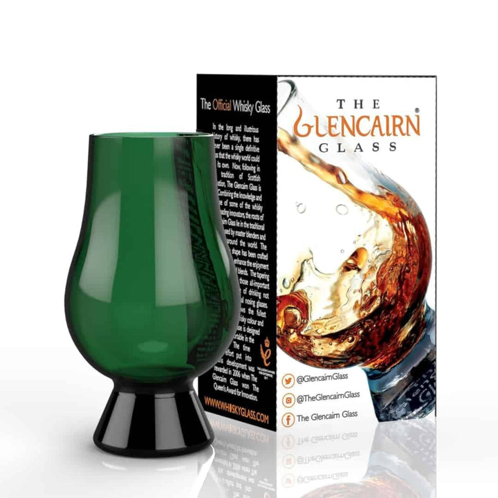 Green Glencairn Whisky Tasting Glass