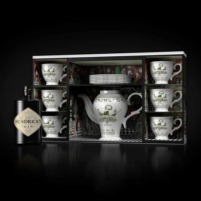 Hendrick's Hotel Gin & Tea Set Gift Box