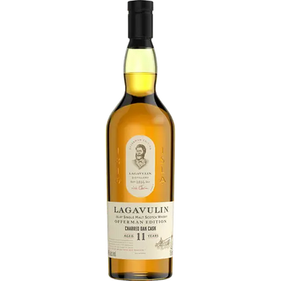 Lagavulin 11 Year Old Offerman Edition Charred Oak - Bottle Only - The Whisky Stock