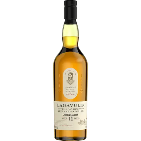 Lagavulin 11 Year Old Offerman Edition Charred Oak - Bottle Only - The Whisky Stock