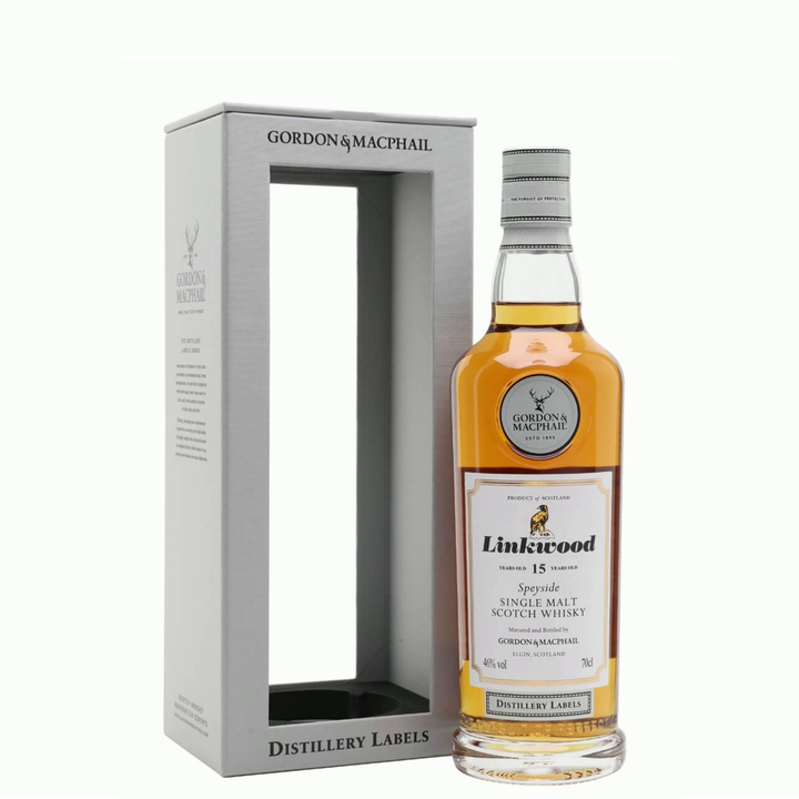 Linkwood 15 Year Old Gordon & MacPhail Distillery Labels - The Whisky Stock