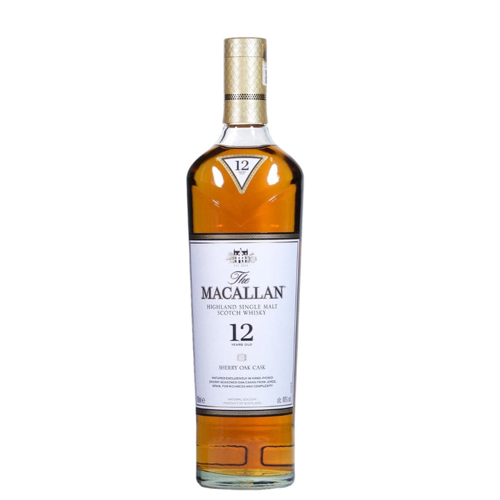 Macallan 12 Year Old Sherry Oak - No Box - The Whisky Stock
