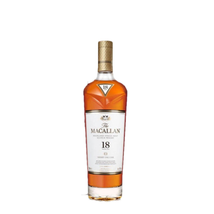 Macallan Sherry Oak 18 Year Old 2022 Release - No Box - The Whisky Stock