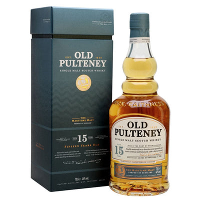 Old Pulteney 15 Year Old Single Malt Whisky - The Whisky Stock