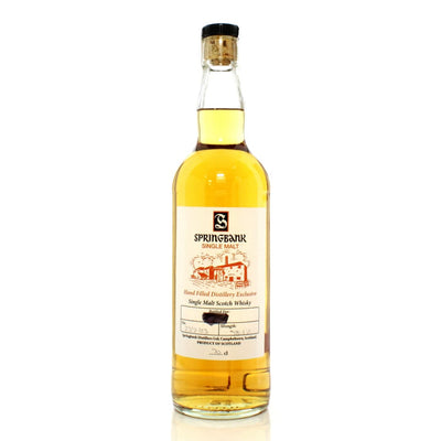 Springbank Hand Filled Distillery Exclusive Scotch Whisky 58.1% - The Whisky Stock