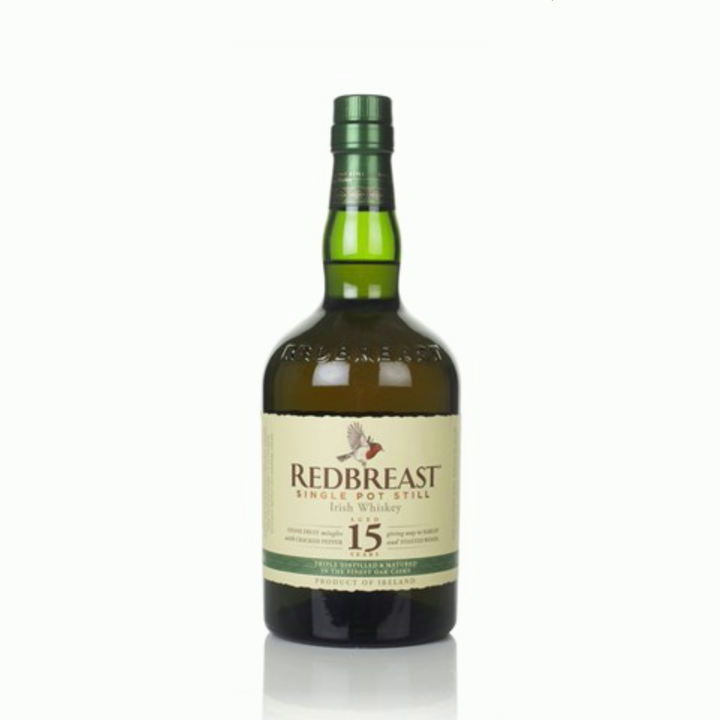 Redbreast 15 Year Old Single Pot Still Irish Whiskey - No Box - The Whisky Stock