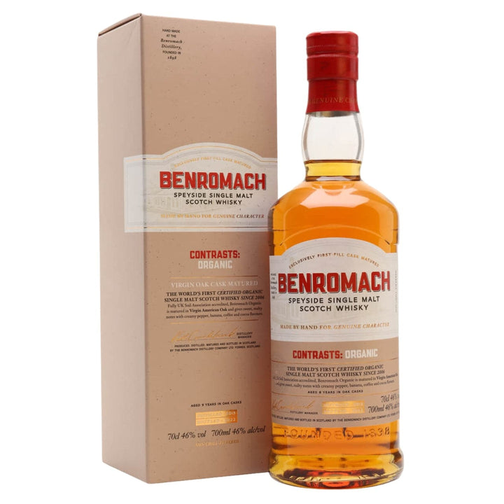 Benromach Contrasts Organic 2013 Single Malt - The Whisky Stock