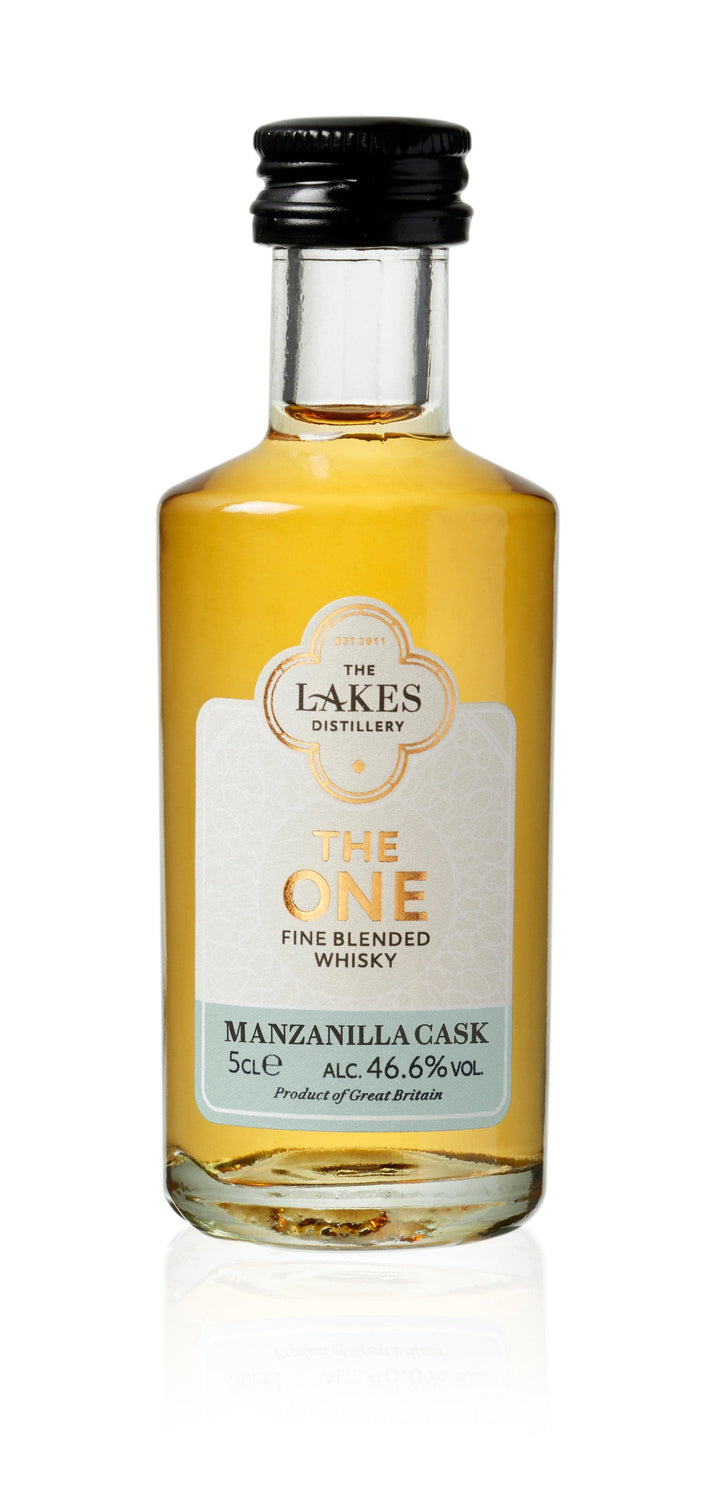 The Lakes Distillery The One Manzanilla Cask Finish Blended Whisky Miniature - The Whisky Stock