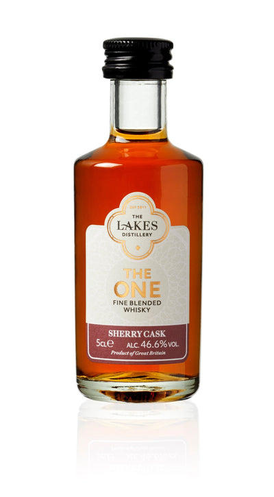 The Lakes Distillery The One Sherry Cask Finish Blended Whisky Miniature - The Whisky Stock