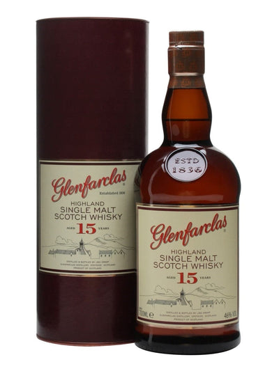 Glenfarclas 15 Year Old Single Malt Scotch Whisky - The Whisky Stock