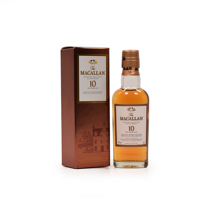 Macallan 10 Years Old Sherry Oak 5cl Miniature - The Whisky Stock