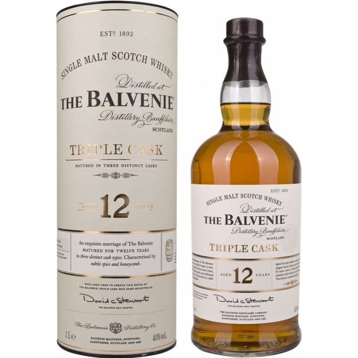 Balvenie 12 Year Old Triple Cask 1L - The Whisky Stock